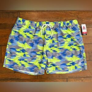 Reebock Mens Core Valley camouflage swim short size XXL
New with tags